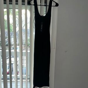 Toccin Elegant Black Dress